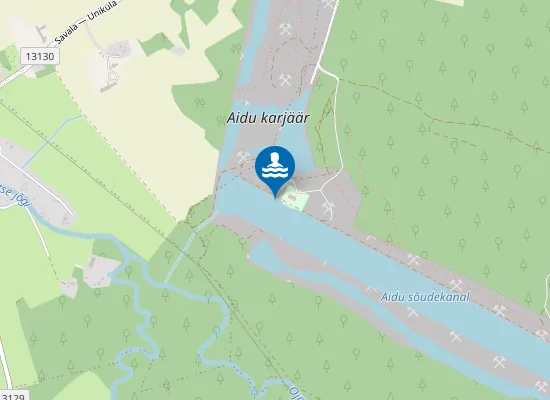 Map of Aidu Veespordikeskuse Väliujula