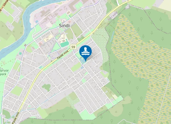 Map of Tiigi Pargi Supelrand
