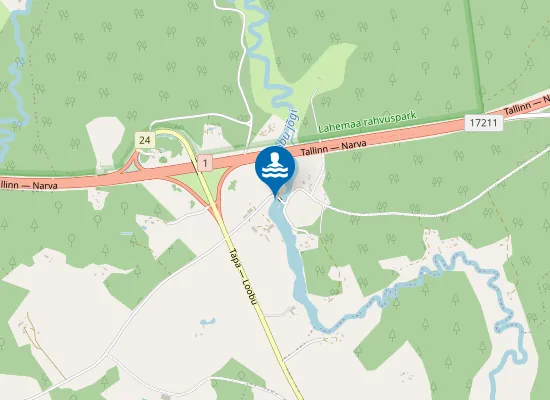 Map of Loobu Järve Ujumiskoht