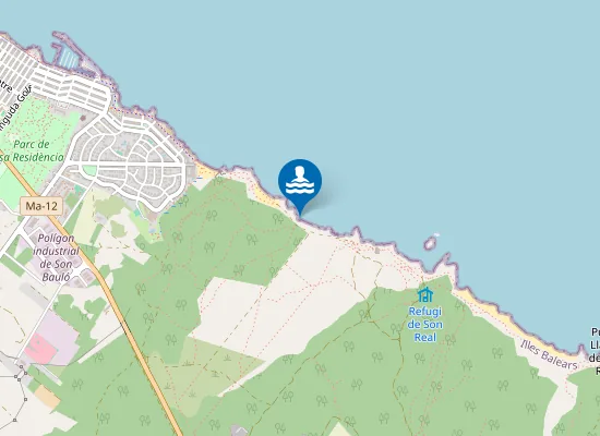 Map of Cala s'Arralot