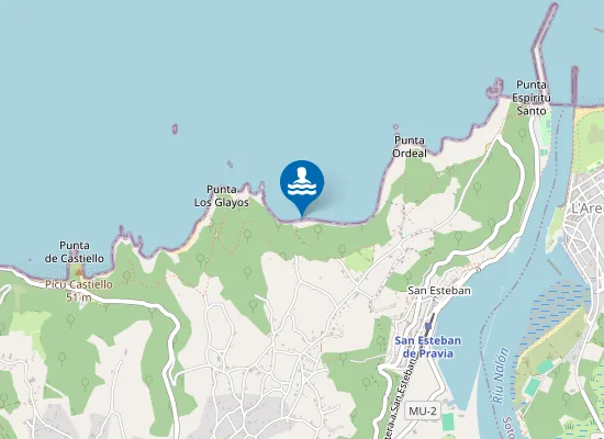 Map of Playa de Cazonera