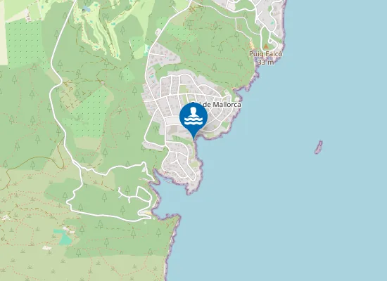 Map of Cala Xada