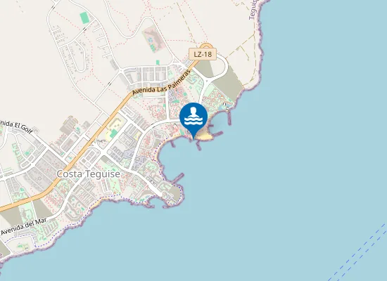 Map of Las Salinas