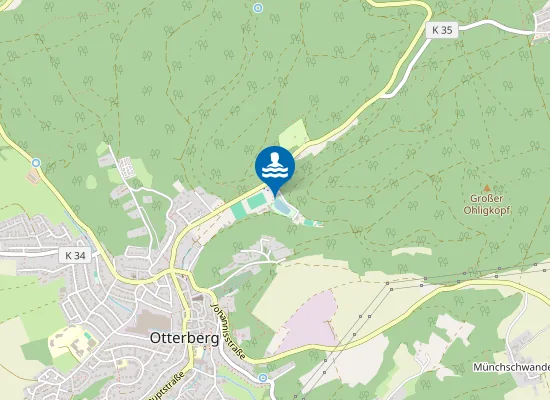 Map of NATURFREIBAD OTTERBERG