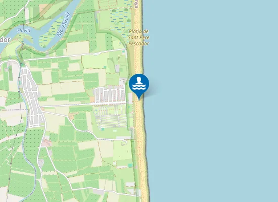 Map of Platja de Can Sopa