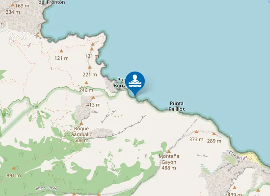 Map of Playa y Fuente de Tejigüel