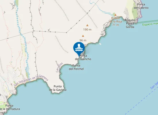 Map of Playa de Cascante