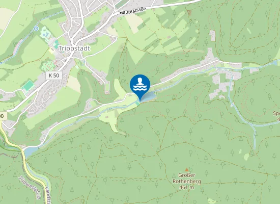 Map of SAEGMUEHLWEIHER