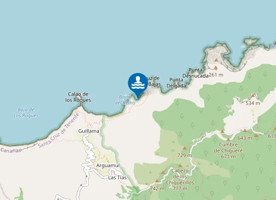 Map of Playa Del Remo