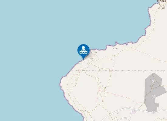 Map of Los Charcones 2