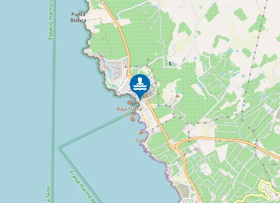 Map of Playa de Mendez