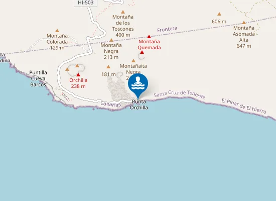 Map of Embarcadero De Orchilla