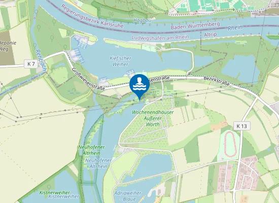 Map of NEUHOFENER ALTRHEIN