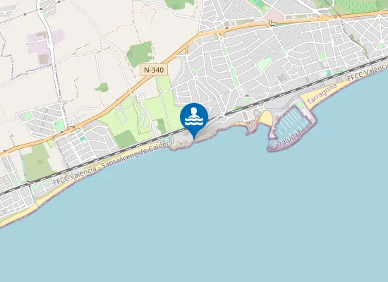 Map of Platja dels Capellans
