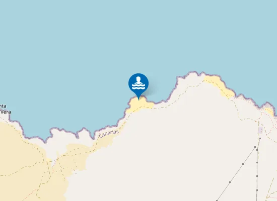 Map of Playa de El Hierro