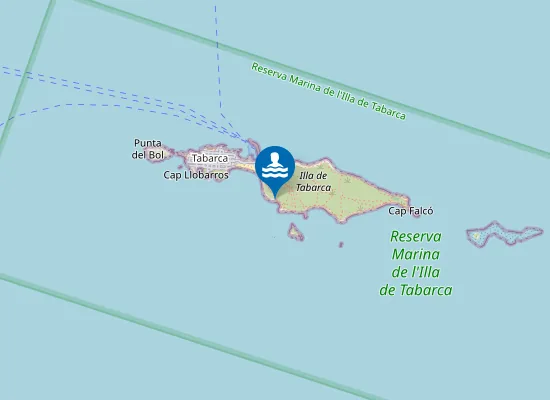 Map of Cala Menaca