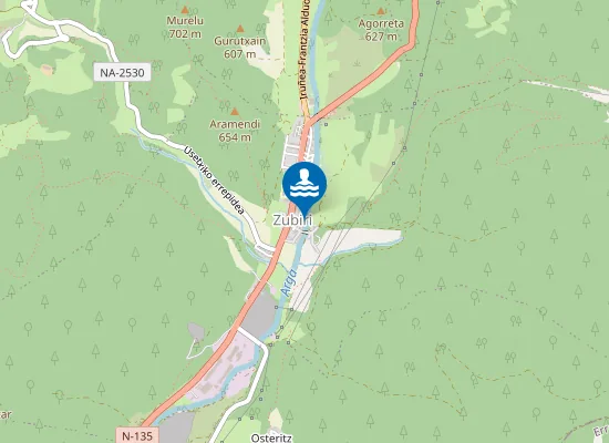 Map of Ibai-hondartza