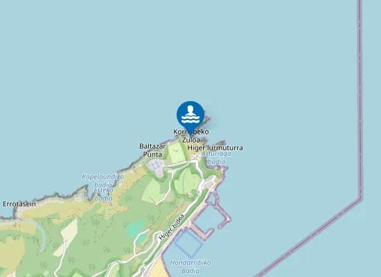 Map of Playa del Faro