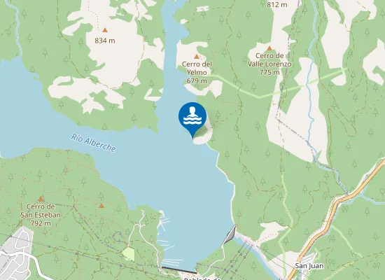 Map of Playa nudista