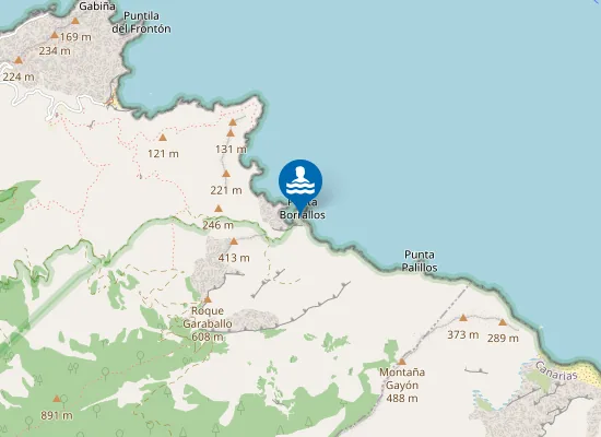 Map of Playa de Teguijuel