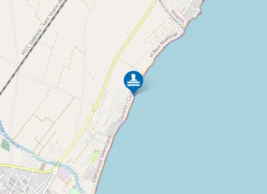 Map of Platja de Surrac