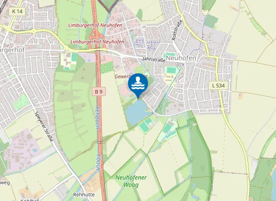 Map of BADEWEIHER NEUHOFEN