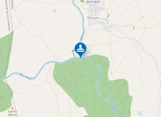 Map of Playa fluvial