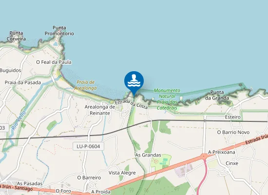 Map of Praia da Malata