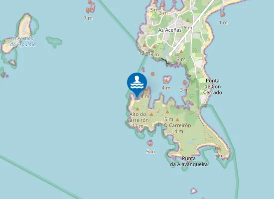 Map of Praia Grande Do Revello
