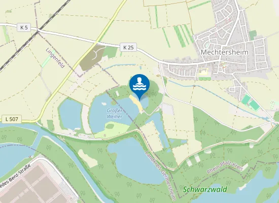 Map of KLEINER WEIHER