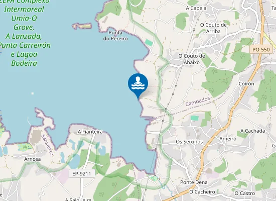 Map of Praia Do Fonteiro