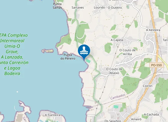 Map of Praia do Pereiro