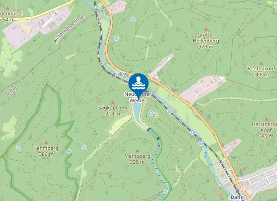 Map of NEUDAHNER WEIHER