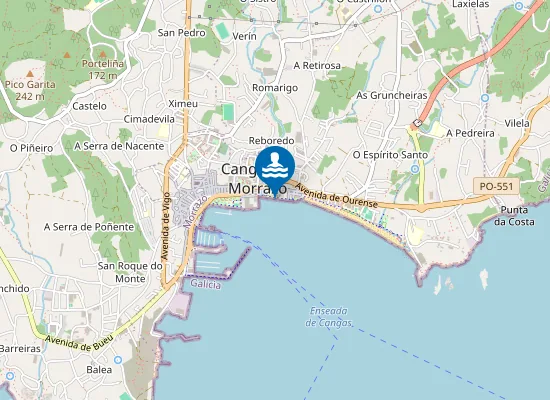 Map of Praia do Forte
