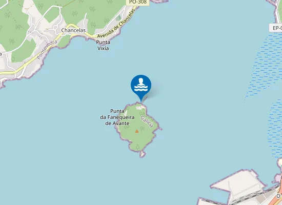 Map of A Area da Comboa