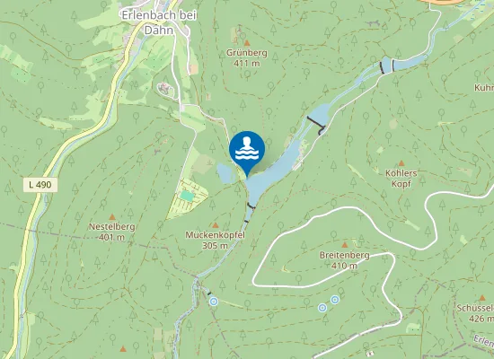 Map of SEEHOF ERLENBACH