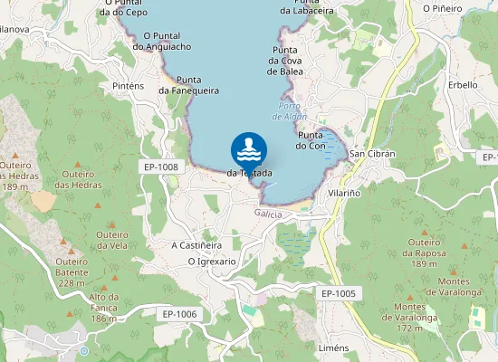 Map of Praíña do Peirao