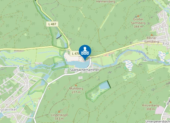 Map of SAARBACHERHAMMER