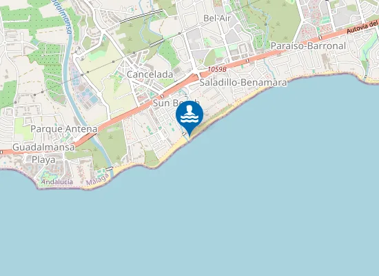 Map of Playa del Sol Villacana