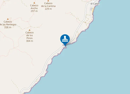 Map of Cala Cristal