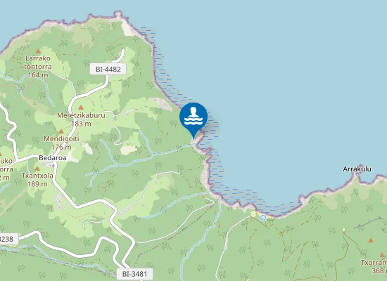 Map of Bedaroako Ogella