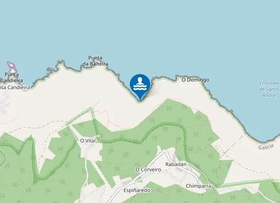 Map of O Peirao de Tarroiba