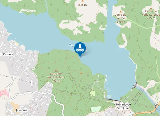 Map of Cala Tiburón