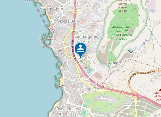 Map of Coco Beach
