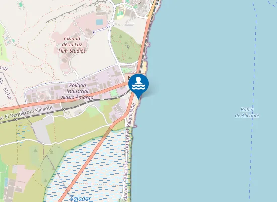 Map of Playa de Perros