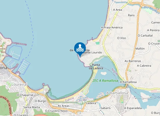 Map of Praíña de Avante