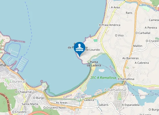 Map of Praíña do Sur
