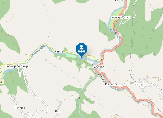 Map of Pozo Trambesagües