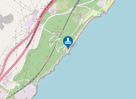 Map of Platja dels Lliscants
