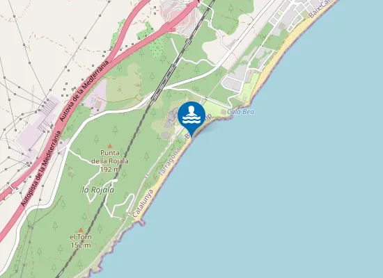 Map of Cala Perdiu